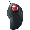 PORLEI Mouse trackball cablato, facile controllo delle dita indice, design ergonomico e confortevole, riduce l'affaticamento muscolare, precisione e tracciamento fluido, compatibile per PC, laptop,