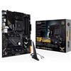 Asus TUF GAMING B550-PLUS (WI-FI), Scheda madre gaming ATX AMD B550 (Ryzen AM4), PCIe 4.0, 2xM.2, 10 fasi alimentazione DrMOS, Intel Wi-Fi 6, Lan 2,5Gb, HDMI, DP, Type-C, Thunderbolt 3, Aura Sync RGB
