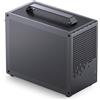 Jonsbo Jonsplus Z20 Mesh PC-Geh?use, Mini Tower, Micro-ATX, mit Tragegriff - schwarz