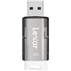 Lexar JumpDrive 32GB S60 2.0 USB Flash, Plug-and-Play, compatibile PC e Mac, Grigio