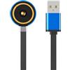 Kissmart MCC - Caricabatterie speciale per Olight Baldr S, Baldr Mini, PL-Mini 2, cavo di ricarica USB di ricambio per torce tattiche (1 m)