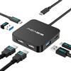 ACASIS Docking Station USB C 2 HDMI, Hub USB C HDMI 4K 60Hz, 100W PD，2 USB 3.0, adattatore multiporta USB C per Dell XPS/MacBook/Surface/iPhone 15