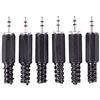 Lonrtesw 6PZ Connettore Audio Stereo Per Cuffie A Saldare Fai-Da-Te Jack 2,5Mm