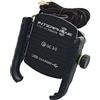 INTERPHONE SMMOTOCRABUSB - Supporto Porta Cellulare 5,8 pollici per Moto Universale in Alluminio con Porta USB Ricarica Rapida -