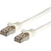 Techly Professional 360714 Cavo di Rete Patch in Rame Cat. 6A SFTP LSZH 20 m Bianco Bianco
