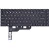 KBRPARTS Tastiera di ricambio per MSI GS66 Stealth 10SD 10SF 11UH 12UH GE66 Raider 10SF & MSI GP66 MS-1542 Stealth 15M Series Laptop, MSI GS66 Stealth con tastiera retroilluminata RGB Per-Key layout USA