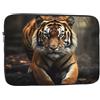 LZQPOEAS Custodia per laptop con animali selvatici tigre custodia per laptop borsa per laptop antiurto custodia protettiva valigetta per il trasporto 15 pollici