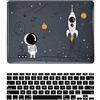 HLAAJJX Custodia Compatibile con Nuovo Macbook Pro 15 pollici 2019 2018 2017 2016 con Touch Bar e Touch ID A1990 A1707, Case Rigida Protettivo Plastica Copertina & Tastiera Cover, Astronauta1