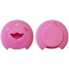 Lage [Portachiave] Guscio in Silicone per Telecomando Mini Cover Chiave 3 tasti (vedere compatibilità nelle foto) One Cooper D S SD Countryman Cabrio John Clubman con Bandiera Inglese (ROSA)