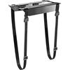 CAVO Supporto per PC da tavolo CH-B-S nero con cinghie antistrappo per PC di tutte le dimensioni fino a 10 kg di peso Supporto per computer di SOTECH