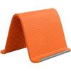 Generico Supporto per telefono pieghevole in silicone | Supporto per telefono portatile in silicone flessibile e alluminio | Pieghevole e arrotolabile | Supportos per laptop regolabile multiangolo ergonomico