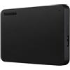 Toshiba HDTB410EK3AA - Hard disk esterno portatile Canvio Basics, USB 3.2 Gen 1, nero