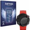 savvies Vetro Temperato per Garmin Forerunner 45 | 3 Pezzi Chiara Protezione Schermo Made in Germany Glass Durezza 9H Anti-Graffio