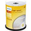 Philips Cd-R 80Min 52X Conf. 100 Campana