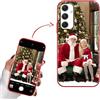 Yoedge Natale Cover Personalizzata per Samsung Galaxy A54 5G 6,4 Personalizzato con Foto Immagine Testi Disegni Natalizie Custodia Personalizzabile Album Personalizzabili Case per Samsung A54 5G