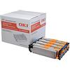 ECOPRO - Tamburo Originale per le stampanti OKI C301 C321 C511 C332 C531 MC332 MC342 MC352 MC362 MC363 MC562 - 4 Colori - da 20.000 Pagine A4 - Cod 44968301