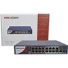HIKVISION 16 Poe 100M + 1 1000M + 1 SFP