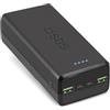 SBS PowerBank 30K FAST, 30000mAh Power Delivery, Ricarica Rapida 20W, Adaptive Fast Charge (AFC), Led di Stato, USB-C, USB-A, Caricabatterie per iPhone, iPad, AirPods, Samsung, Tablet, Smartphone