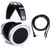 HIFIMAN SUNDARA - Cuffie Hi-Fi con connettori da 3,5 mm magnetici planari con cuscinetti auricolari aggiornati versione 2020 (argento)