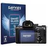 savvies 3 Pezzi Pellicola Protettiva Vetro per Sony Alpha 7 III / 7R II / 7S II 9H Protezione Schermo, Lamina di Vetro, Trasparente, Anti-Impronta