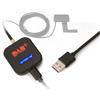 GONFEN DAB+ Adattatore Radio Digitale Box DAB Plus Adattatore con MCX Antenna Amplificata Per Android 8.0+ Autoradio Porta USB ES384