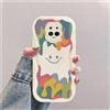 hdqICase Sorridi Custodia Onda Silicone Morbido Compatibile con Xiaomi Redmi Note 9S/Redmi Note 9 Pro Bianco Cover