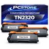 PcStore 3 Toner TN2320 / TN2310 Compatibile per Brother HL-L2300D L2340DW L2360DN L2365DW DCP-L2500D L2520DW L2540DN L2560DW MFC-L2700DW L2720DW L2740DW - Nero 3000 Pagine Alta Resa