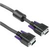 HAMA Cavo monitor VGA HDD 15 pin M/HDD 15 pin M, 3 metri, ferrite, nero, 3 stelle