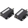Bewinner Extender IP da 2 Pezzi, Set di Estensori Ethernet per Convertitore su Cavo Coassiale, Adattatore Ethernet di Piccole Dimensioni Stabile per Comunicazione Bidirezionale