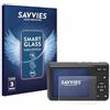 savvies 3 Pezzi Pellicola Protettiva Vetro per Kodak Pixpro FZ55 9H Protezione Schermo, Lamina di Vetro, Trasparente, Anti-Impronta, Anti Graffio