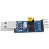 Domary USB IIC I2C UART Converter Modulo Flashing Chip Serial Data STC MicroController 3.3V 5 V Output di Tensione