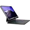 doqo Custodia tastiera per Samsung Galaxy Tab S10+ Plus/S9+/S9 FE+/S8+/S7+/S7 FE 12,4 pollici Custodia magnetica con tastiera, touchpad retroilluminazione, supporto in cantilever fluttuante (Nero)