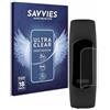 savvies 18 Pezzi Pellicola Protettiva per Garmin Vivosmart 5 Protezione Schermo Trasparente
