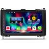 Erisin 9 Qualcomm 8-Core Android 14 4GB+64GB Autoradio GPS Navigatore per Mercedes Classe A/B W169 W245 Sprinter Viano VW Crafter Schermo Supporta IPS Bluetooth 5.1 CarPlay Android Auto WiFi CANbus