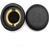 MYAYD Cuscinetti auricolari per Jabra Elite 45h,1 paio di cuscinetti di ricambio per cuffie Jabra Evolve2 65 - Memory Foam - Auricolari in morbida pelle proteica, cuscino di ricambio per cuffie da gioco