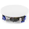 Power Dynamics NCSP8 - Altoparlante da soffitto, 100 V, 8, 40 Watt, colore: bianco, griglia metallica, altoparlante con sistema di fissaggio rapido, ideale per installazione pubblica indirizzo