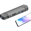 Xinhuju Chiavetta USB di tipo C, unità di archiviazione per disco USB, organizer dati portatile, espansione multifunzionale per foto, video, documenti