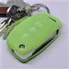 mt key Copertura della chiave dell'auto Copertura protettiva in silicone verde fluorescente compatibile con Hyundai i10 i20 i40 ix25 ix35 Tucson Accent Ioniq Sonata Tucson Santa Fe Chiave