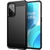 TingYR Cover per OnePlus 9, Ultra Sottile di Gomma, Ottima Cover Antiurto TPU Flessibile, Custodia Case per OnePlus 9 Smartphone.(Nero)