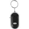 Astibym Localizzatore di Chiavi Electron Whistle Key Finder Controllo Vocale Dispositivo Anti-smarrimento Fischietto Key Finder Keychain Tracer(nero), Sistema d'allarme