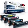 Print-Klex 4 x cartucce Toner compatibili per HP Color Laserjet Pro m274 N Pro M277dw Pro M277 N CF 400 x CF 401 x CF 402 x CF 403 x HP 210 x HP 210 A hp210 X hp210 a Confezione risparmio - Premium Line Serie