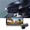 Fitcamx 4K Dash Cam Anteriore e Posteriore Adatto per Alfa Romeo Giulia & Stelvio 2017-2024, Design OEM Integrato, Dual 2160P+1080P HD Video WiFi, Registrazione Loop, 128GB