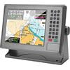 Hozee Navigatore marino con display LCD a colori da 10,4 pollici, Plotter cartografico marino impermeabile, Navigatore GPS con mappa, allarme trasmissione vocale, mappe globali, 200 percorsi 10.000 waypoint