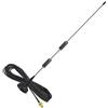 ReachMall Dual Band Ham Radio Base VHF UHF 136-174 400-470MHz 8dBi guadagno per sma femmina per ricetrasmettitore mobile uso esterno nero