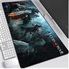 ITBT God of War Tappetino Mouse Gaming, Grande Anime Mouse Pad XXL 900x400mm Confortevole, Lavabile, 3mm Antiscivolo Tappetino Scrivania Supporto per Ufficio Computer, Adatto per Computer e PC, A