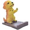rrrrr Supporto per telefono cellulare Grano di legno 3D Animale Sveglio Pet Smartphone Dog Desk Stand Staffa