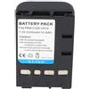 AccuCell Batteria adatta per Panasonic CGR-V14S, CGR-V610 CGR-V620