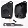 mt key Chiave per auto, telecomando, 2 tasti, alloggiamento + grezzo, per Citroen Saxo Peugeot 106 306