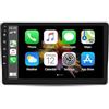 Generico Android 15 Autoradio 2 Din per Fiat Panda 169 2003-2012 Carplay 9 IPS Touchscreen Stereo Auto con GPS Bluetooth DSP FM USB SWC Telecamera posteriore(4G+64G)