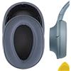 Geekria Cuscinetti auricolari di ricambio per cuffie Sony MDR-100ABN, WH-H900N, parti di riparazione (blu chiaro di luna)